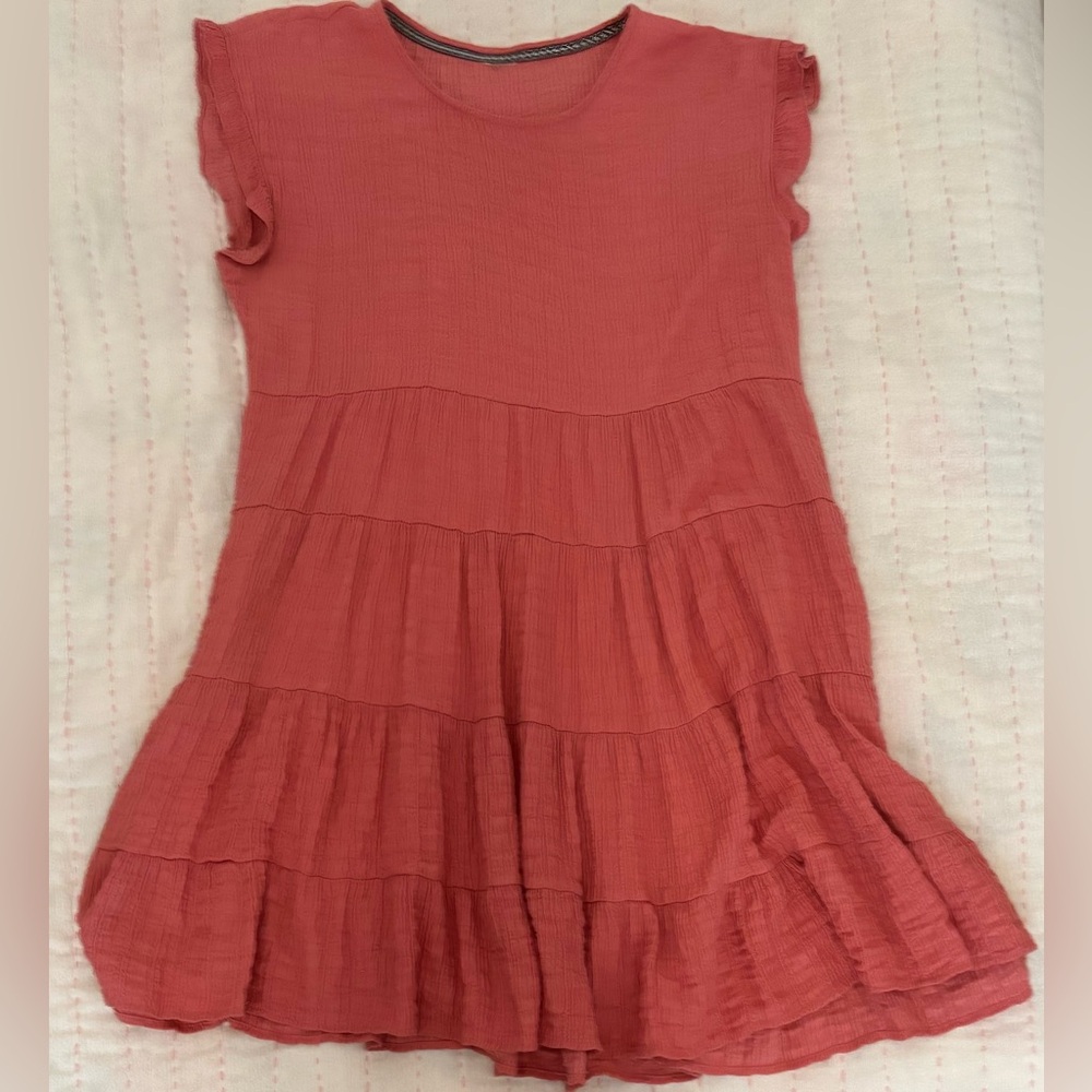 Charming brick red dress